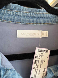Jonathan Simkhai Blue Size 10 Dress