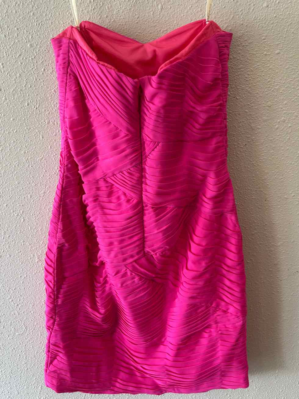 Shoshanna Hot Pink Size 4 Dress