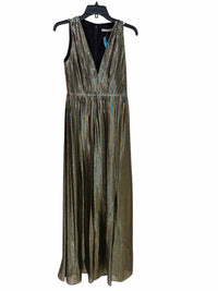 alice + olivia metallic gold Size 2 Formal