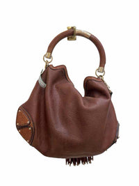 Gucci Large Babouska Brown Handbag