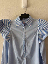 Neubyrne White and Blue Size L Shirt