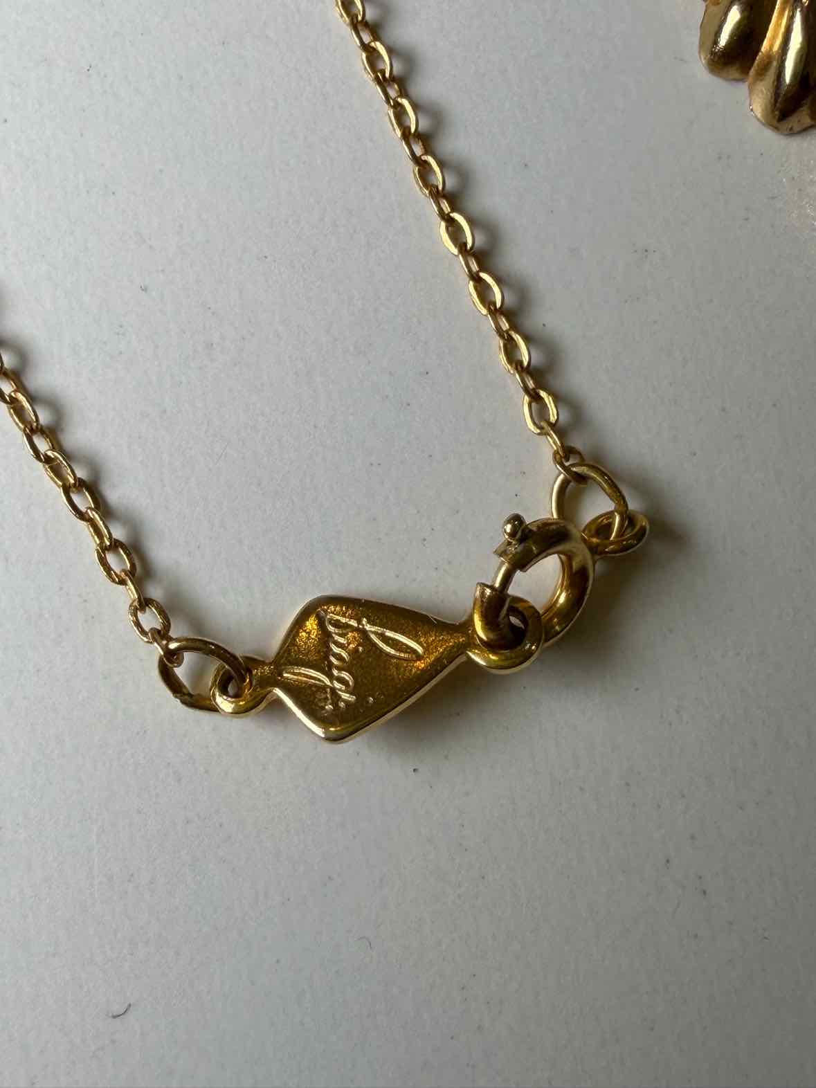 Biagi M Gold Tone Necklace