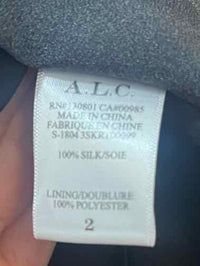 A.L.C. Black Multi Size 2 Skirt
