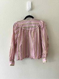 MAGALI PASCAL Pink and tan Size XS Shirt