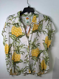 farm rio beige and multi Size S Shirt