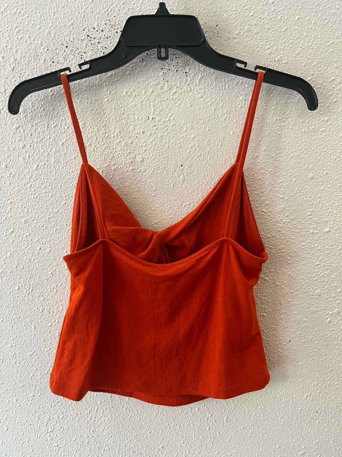 Zara Burnt Orange Size S Tank Top