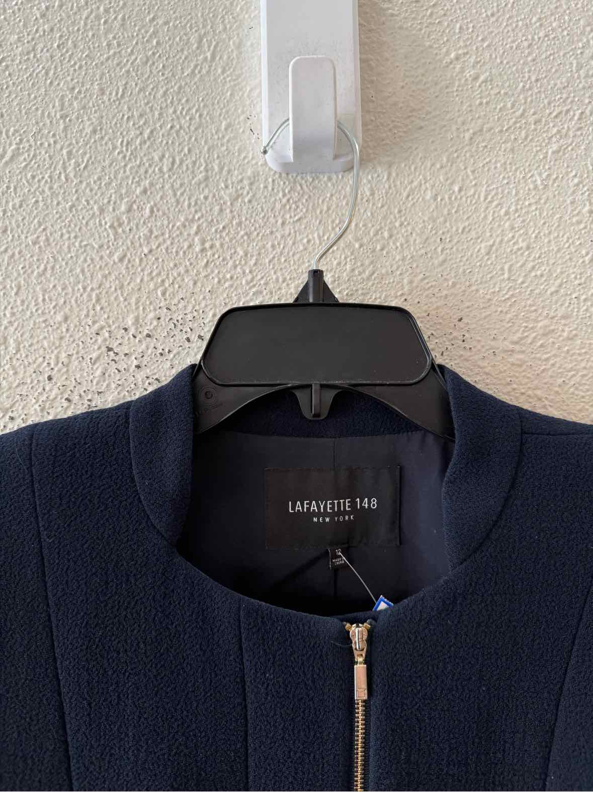 Lafayette 148 Navy Size 12 Jacket
