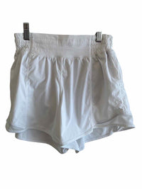 Lululemon White Size 4 Shorts