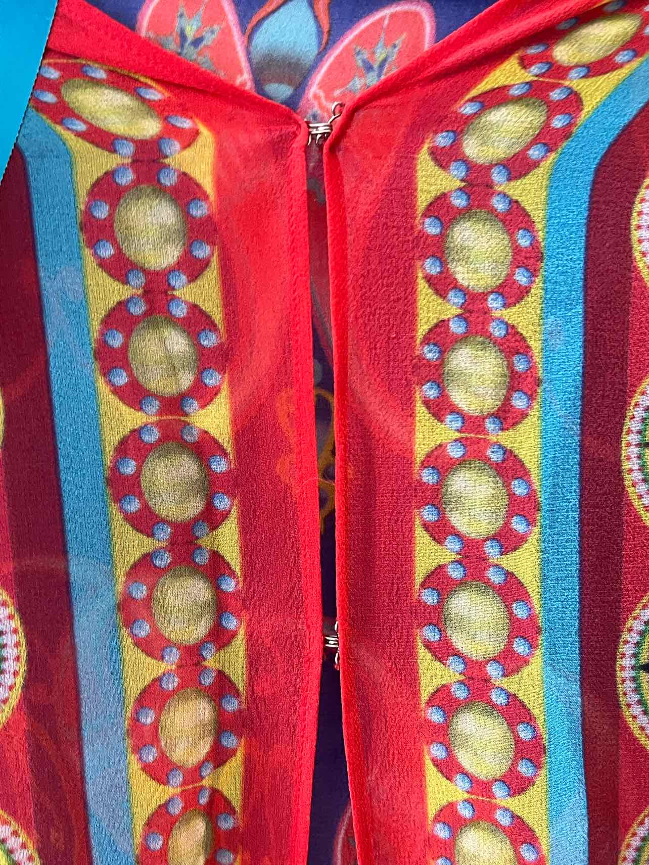 Camilla Blue Multi Size One Size Coverup