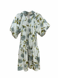 En Saison White/Blue/Green Size S Dress
