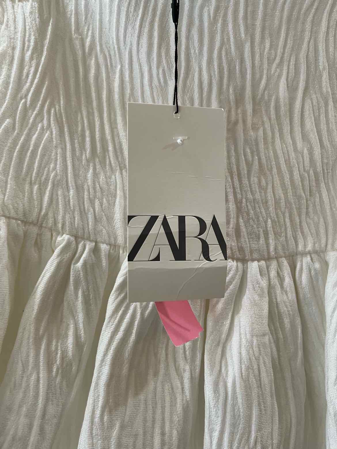 Zara White Size S Skirt – Swap Boutique