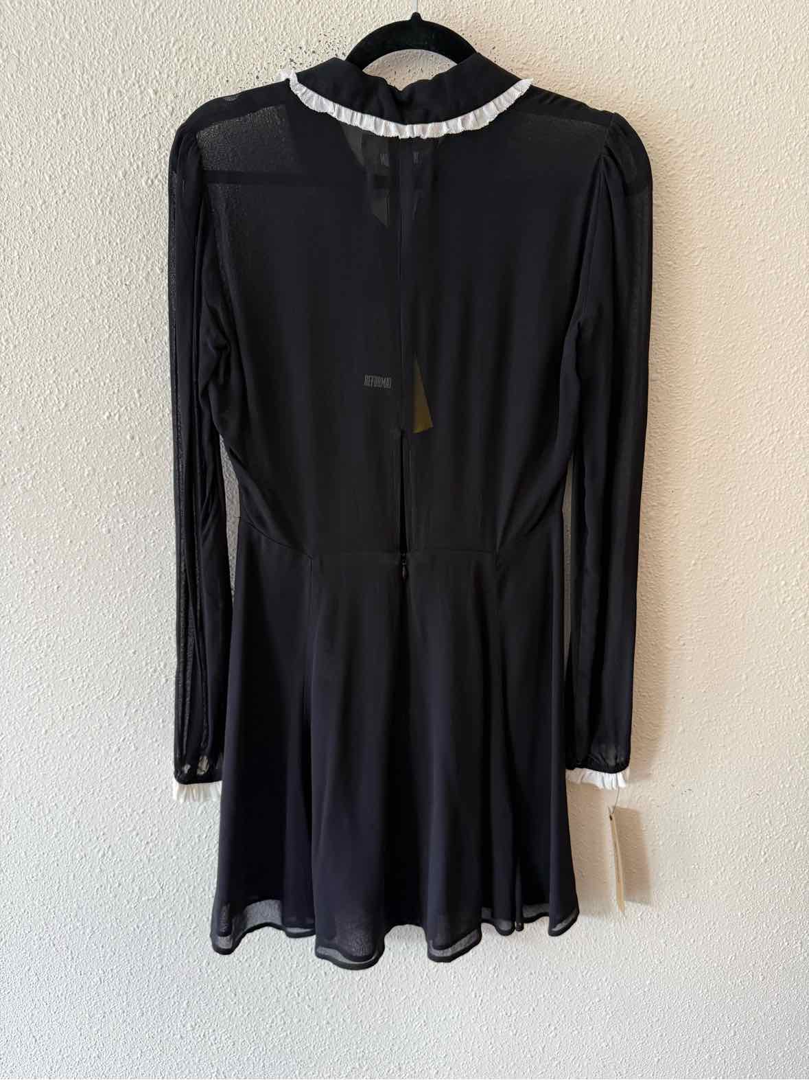 Reformation Black and white Size 4 Dress