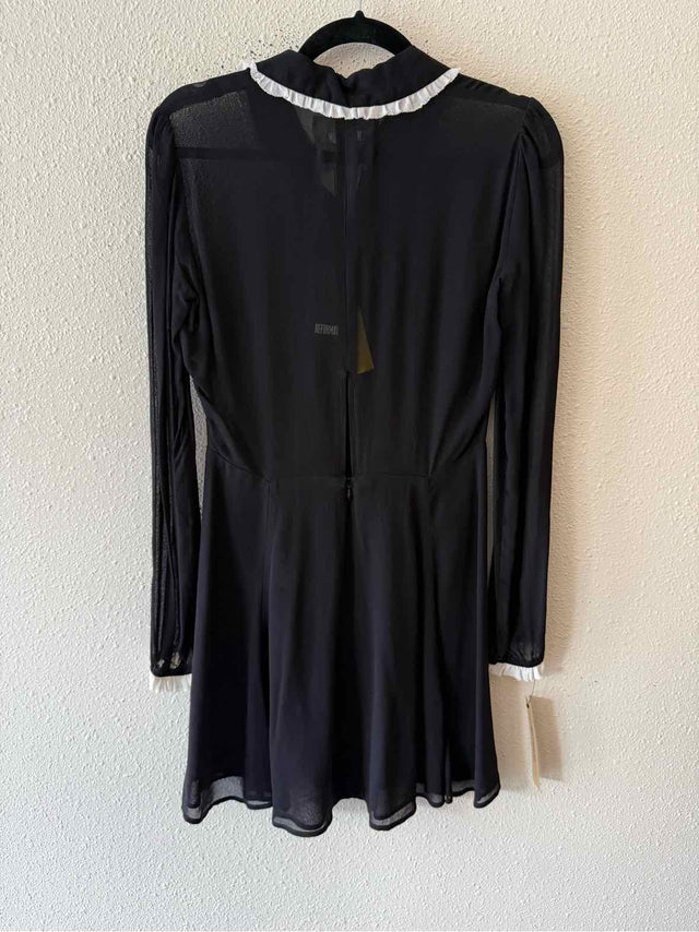 Reformation Black and white Size 4 Dress