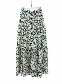 ASTR White & Black Size M Skirt