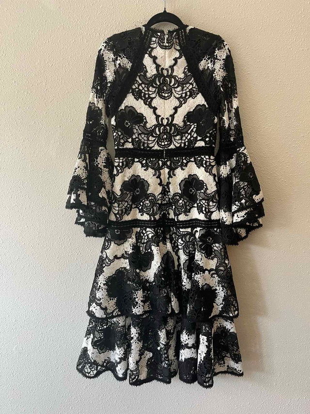 Alexis Black and white Size M Dress