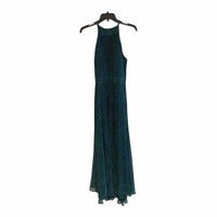 Betsy & Adam Metallic teal Size 12P Gown/Evening Wear