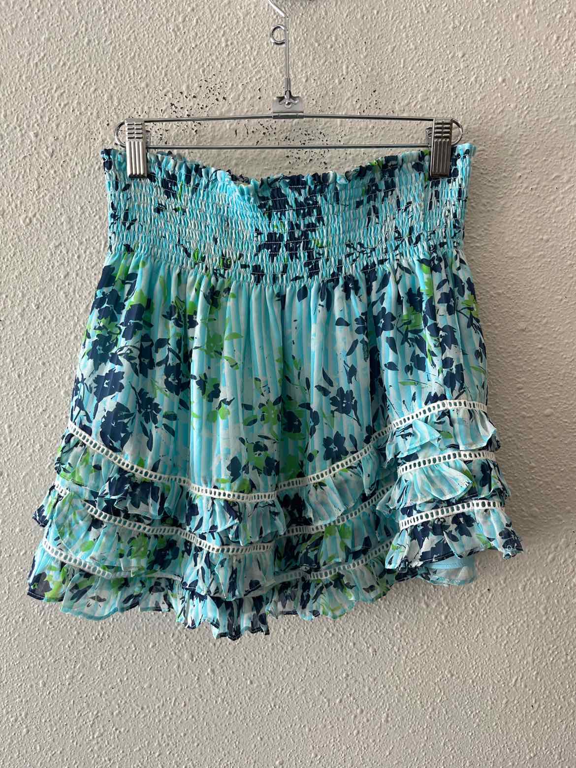 Ramy Brook Aqua Multi Size L Skirt