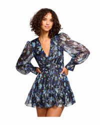 Ramy Brook Blue and Silver Size XS Dress