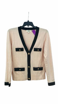 L'Agence Pink/Black Size S Cardigan