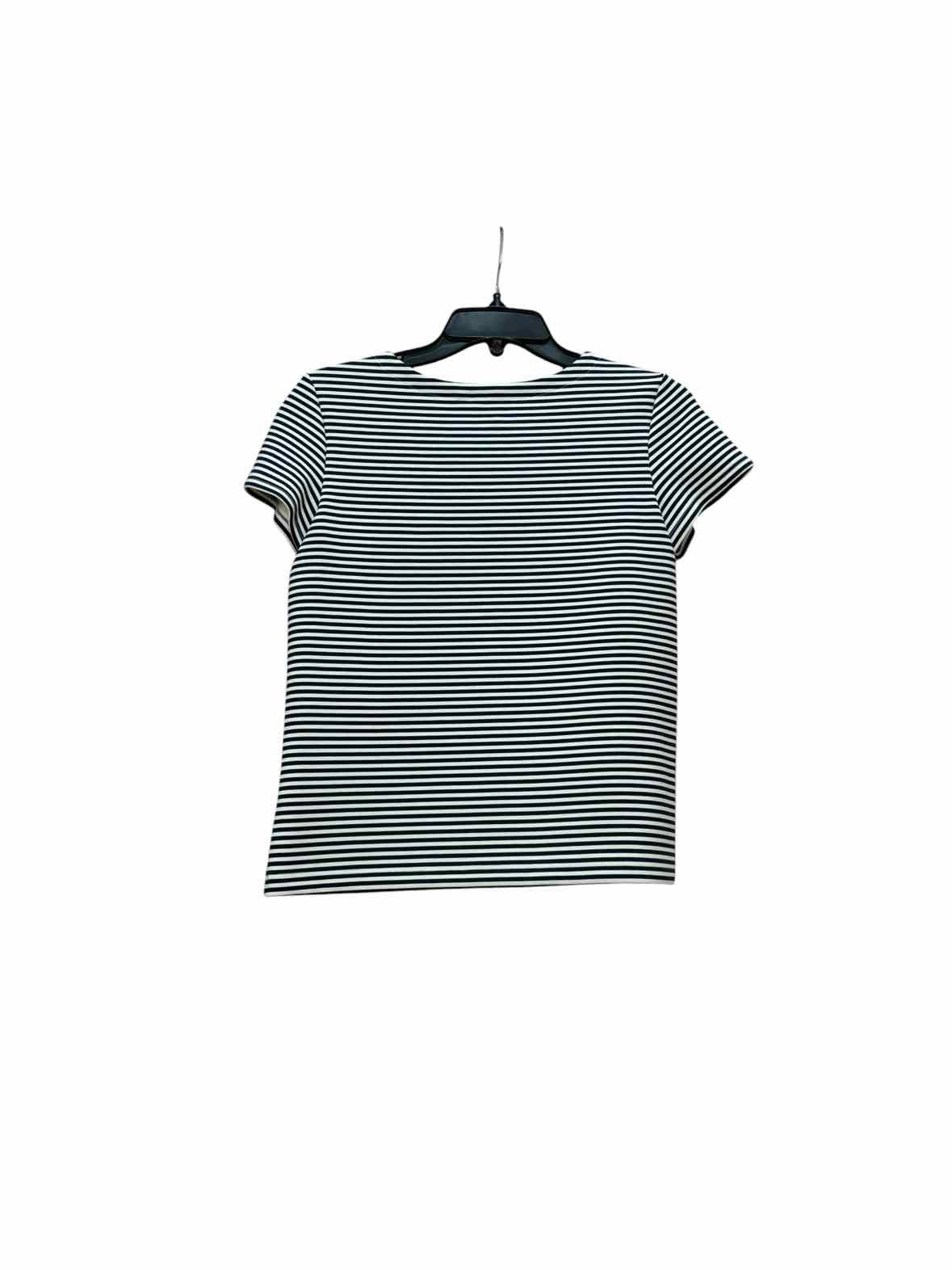 Theory White and navy Size S Shirt