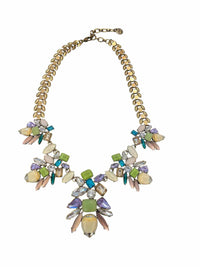 Stella and Dot Green and Beige Jewelry