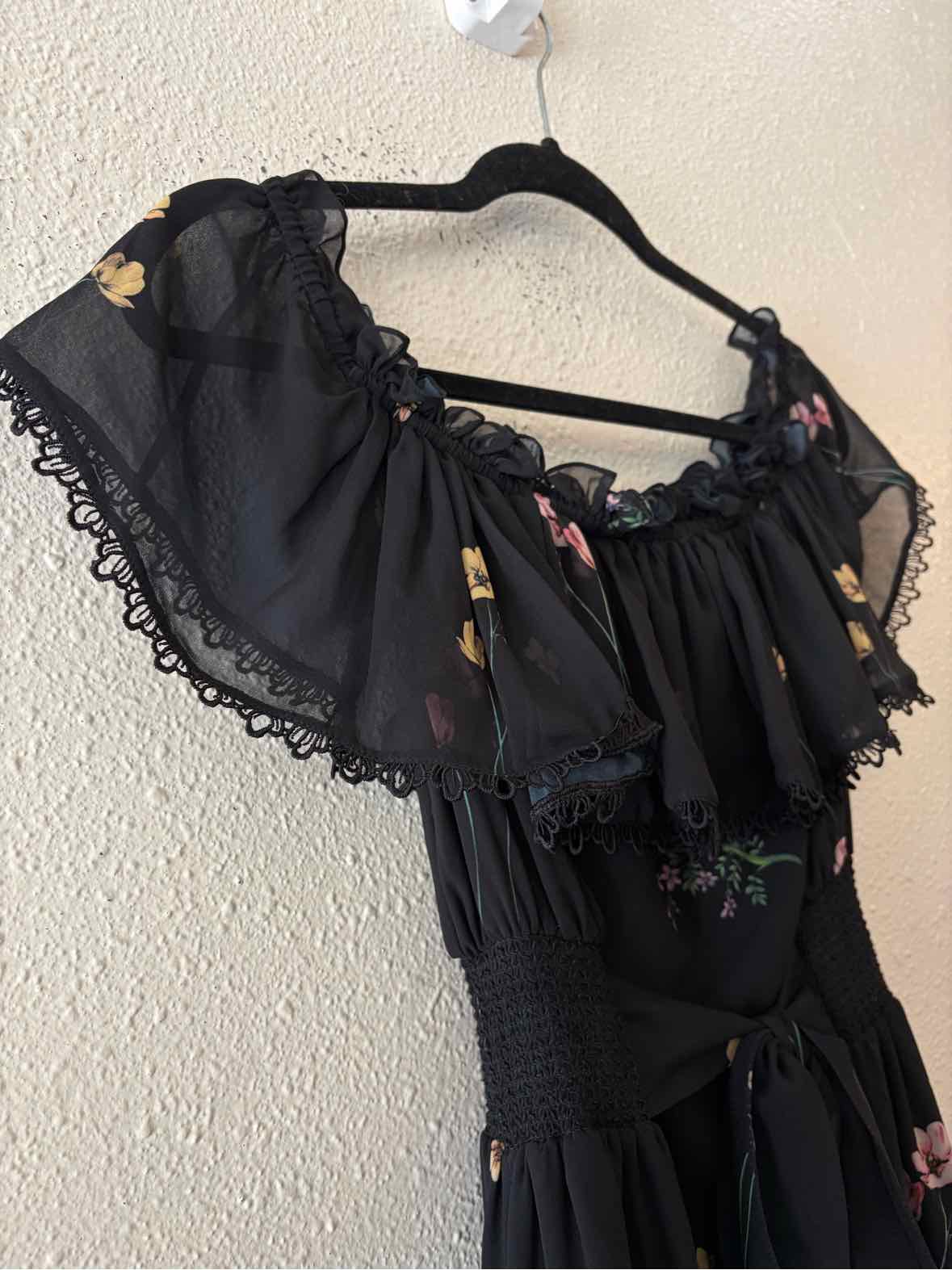 Sachin & Babi Black Multi Size 8 Dress