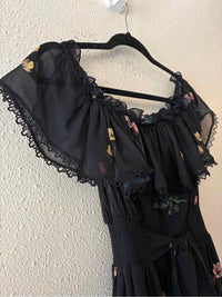 Sachin & Babi Black Multi Size 8 Dress
