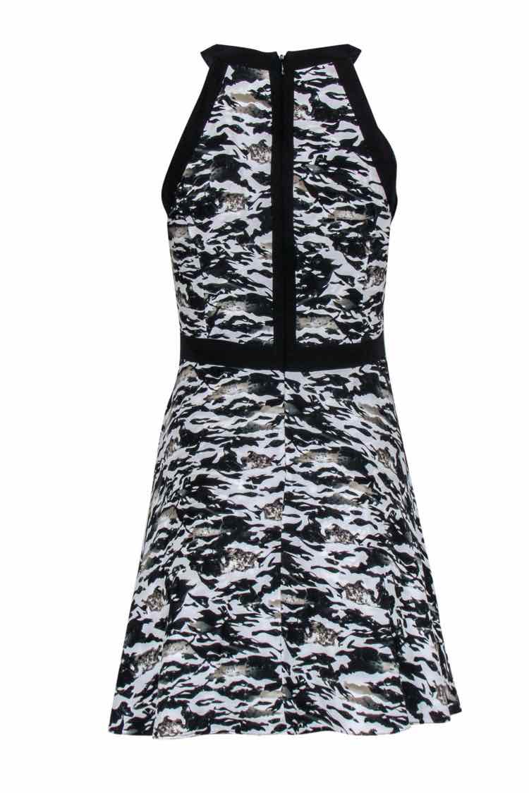 Parker Black Multi Size M Dress