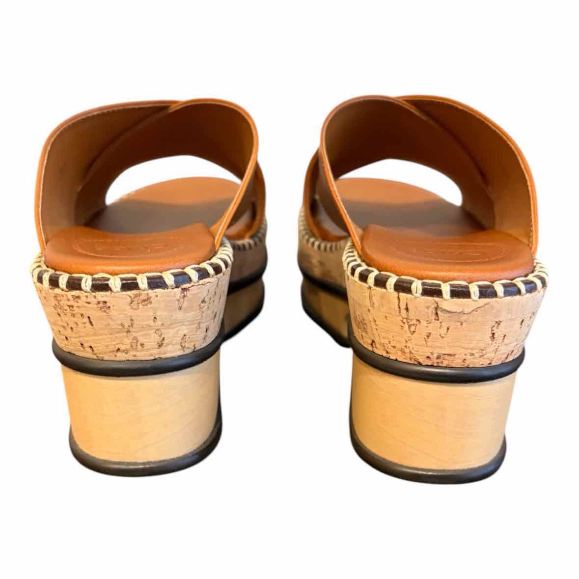 Chloe Brown and Tan Size 36 Shoes