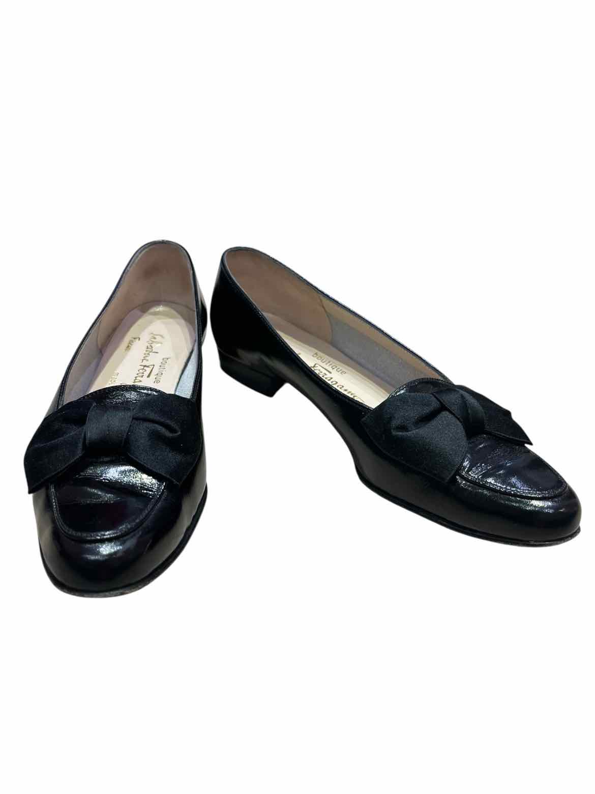 Salvador Ferragamo Black Size 7.5 Shoes