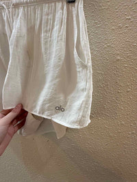 Alo White Size S Shorts
