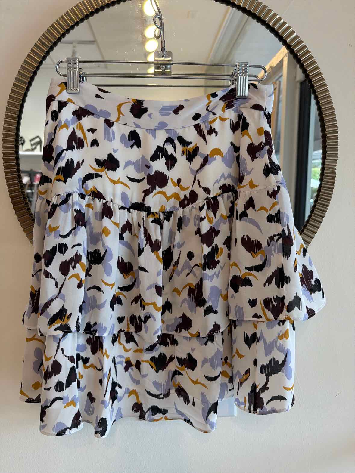 A.L.C. white and light purple Size 2 Skirt