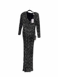 Dress the population Black and silver Size S Jumpsuit