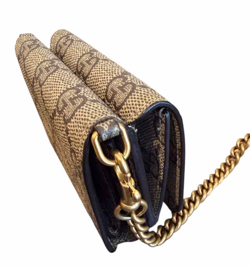 Gucci x Balenciaga beige and brown Handbag