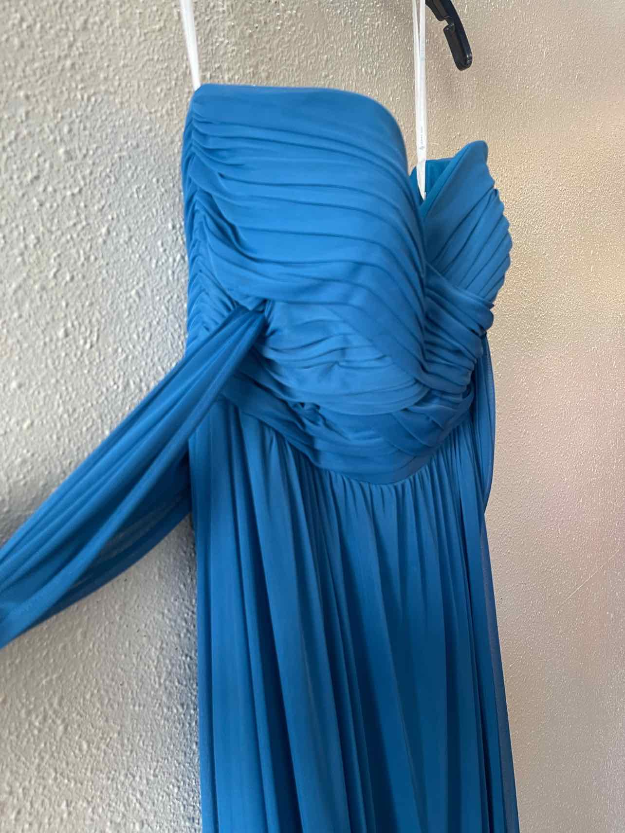 Jenny Yoo ocean blue Size 12 Gown/Evening Wear
