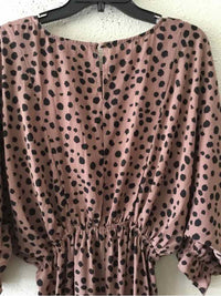 umgee mauve & black Size L Dress