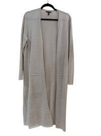 Eileen Fisher Ivory Size M Cardigan