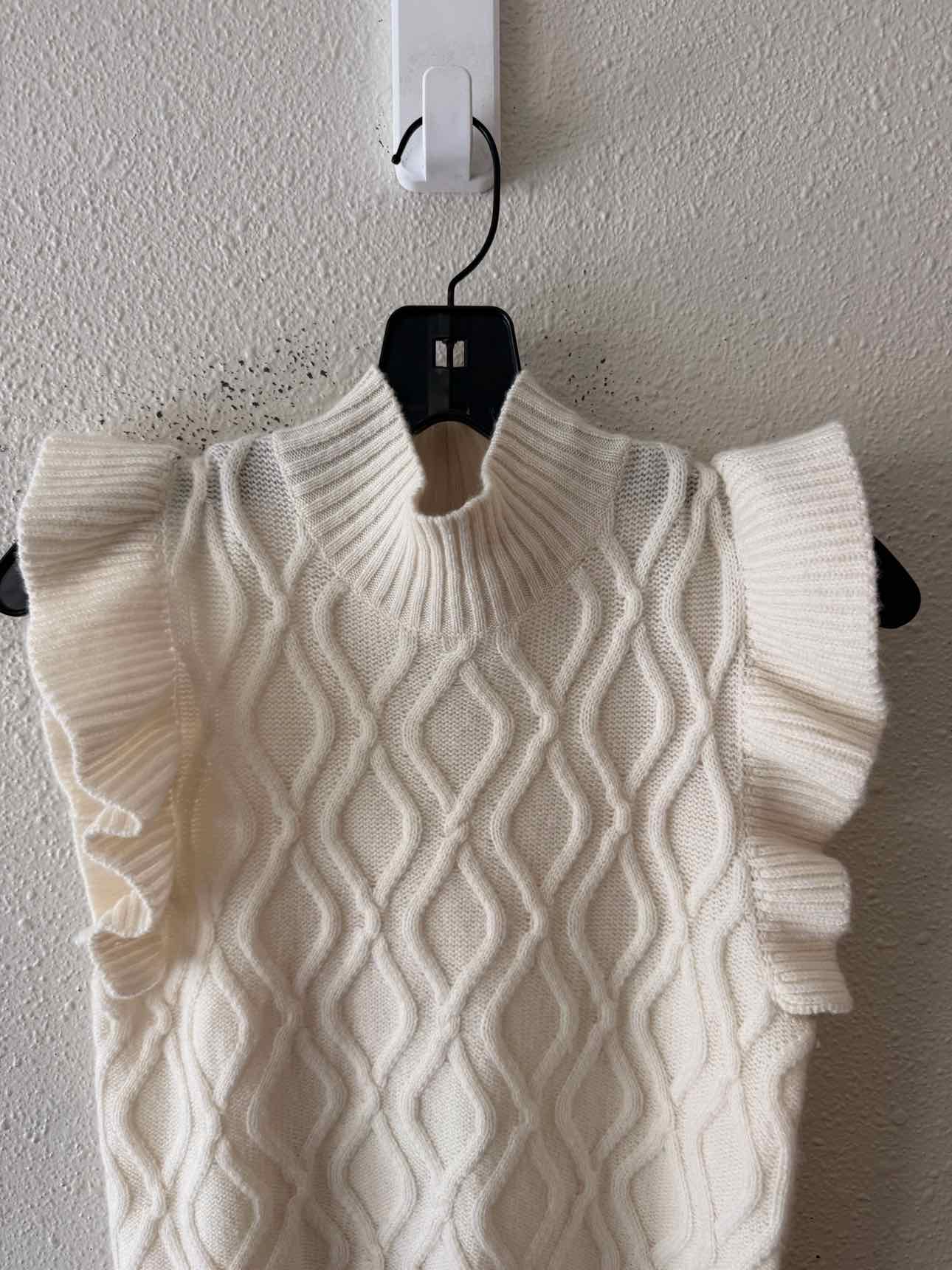 Aqua Cashmere Cream Size XS Shirt