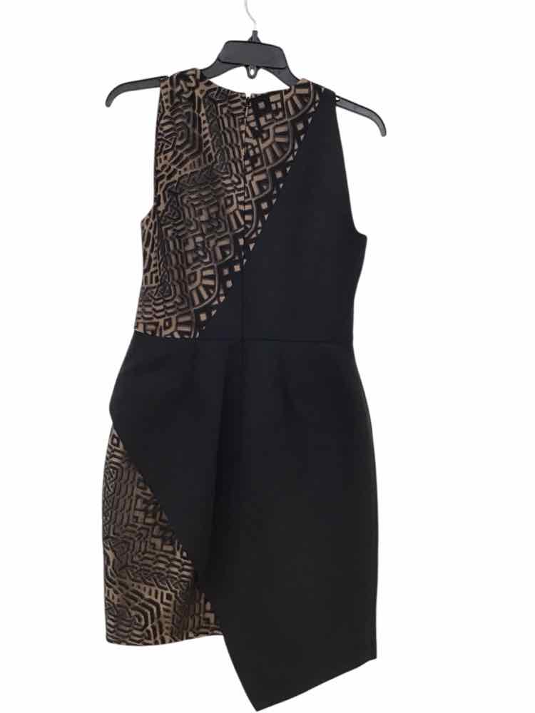 BCBGMax Azria Black and nude Size 6 Dress
