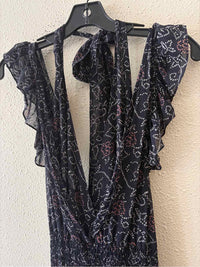 ULLA JOHNSON navy multi Size 2 Dress