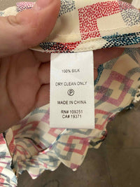 Trovata Cream Multi Size S Dress