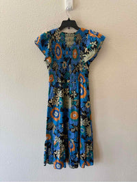 Rails Blue and Black Size S Dress