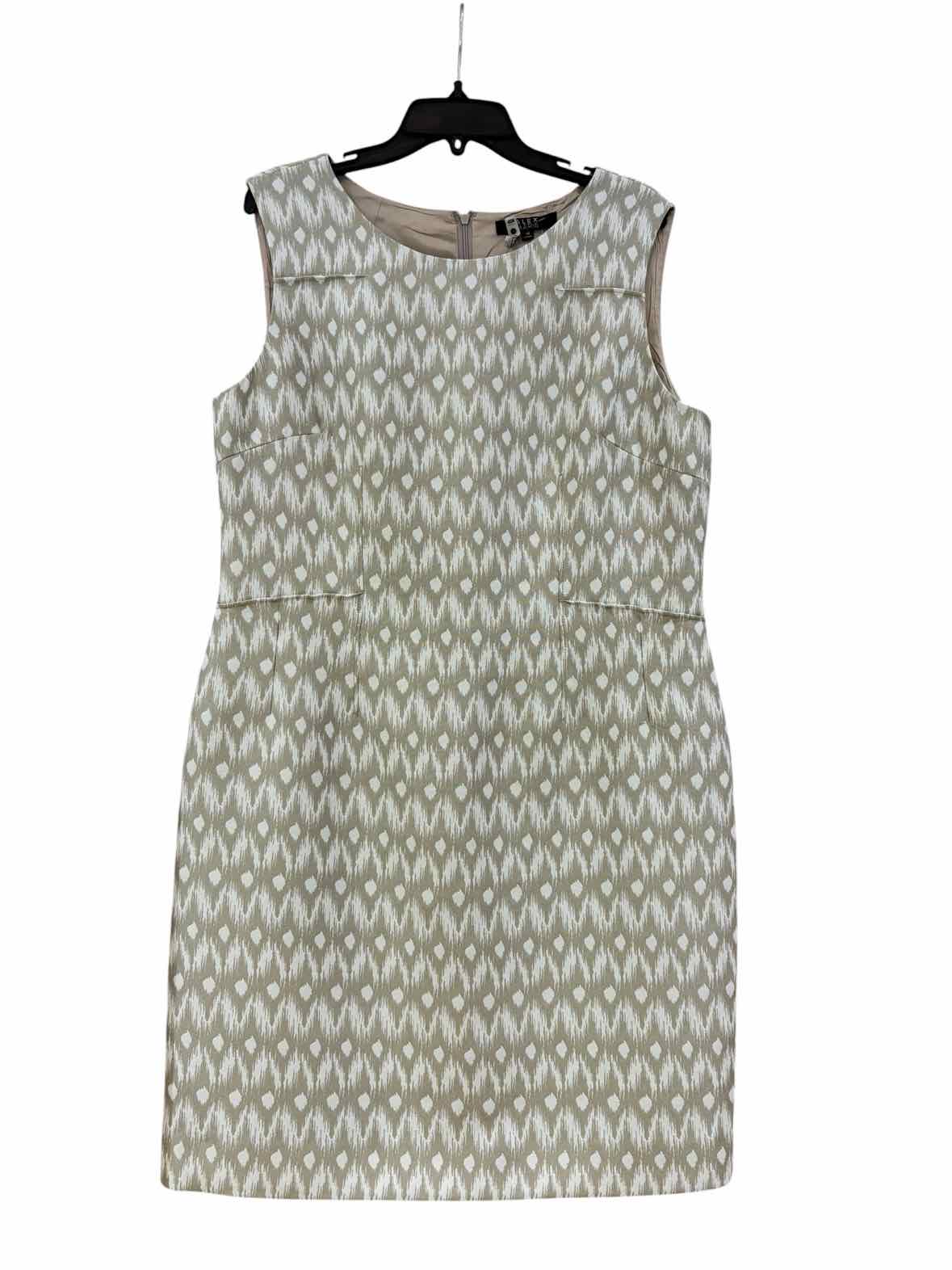 Alex Marie Beige and White Size 16 Dress – Swap Boutique