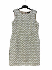 Alex Marie Beige and White Size 16 Dress