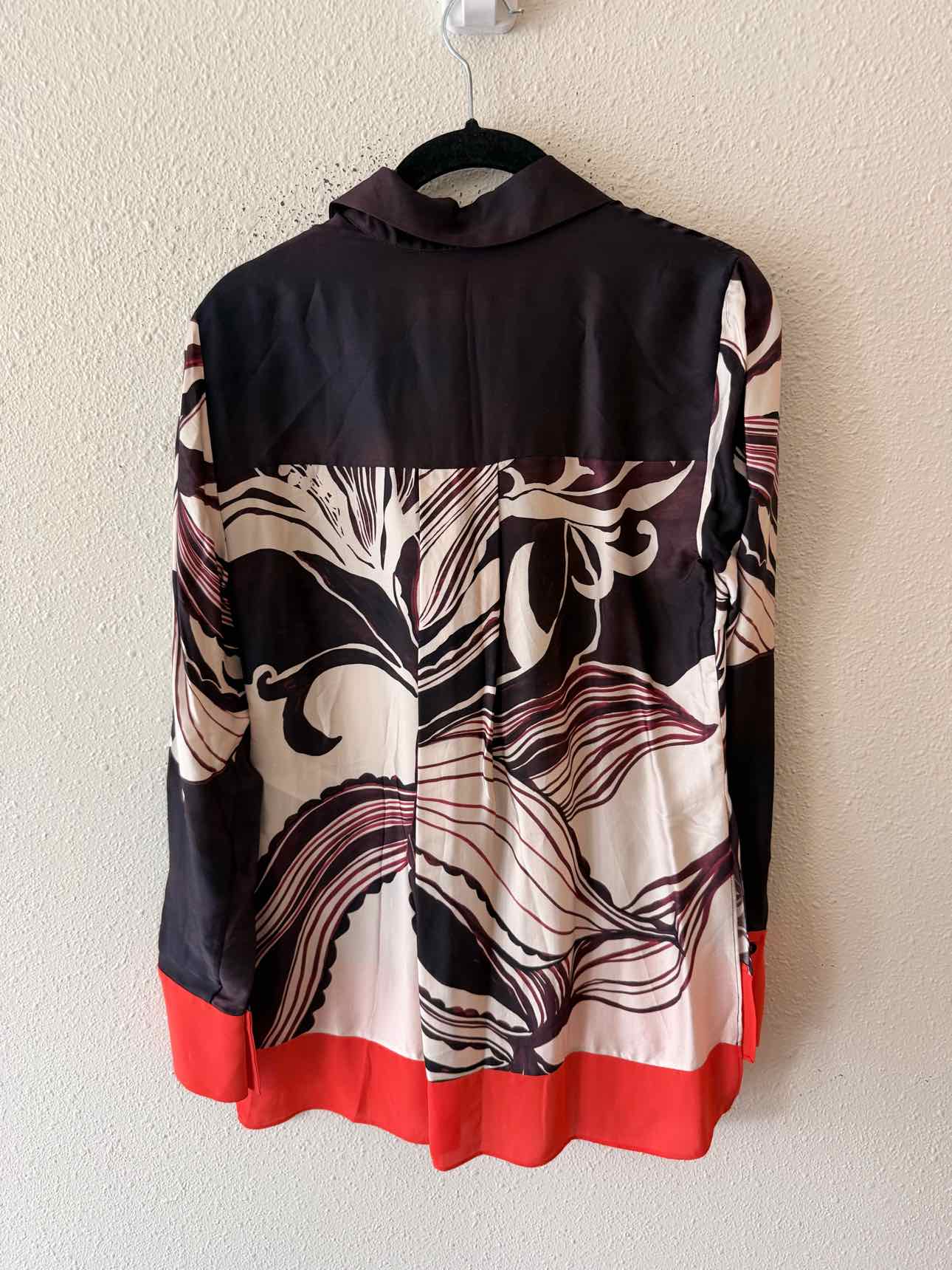 Reiss Cream Multi Size 0 Shirt