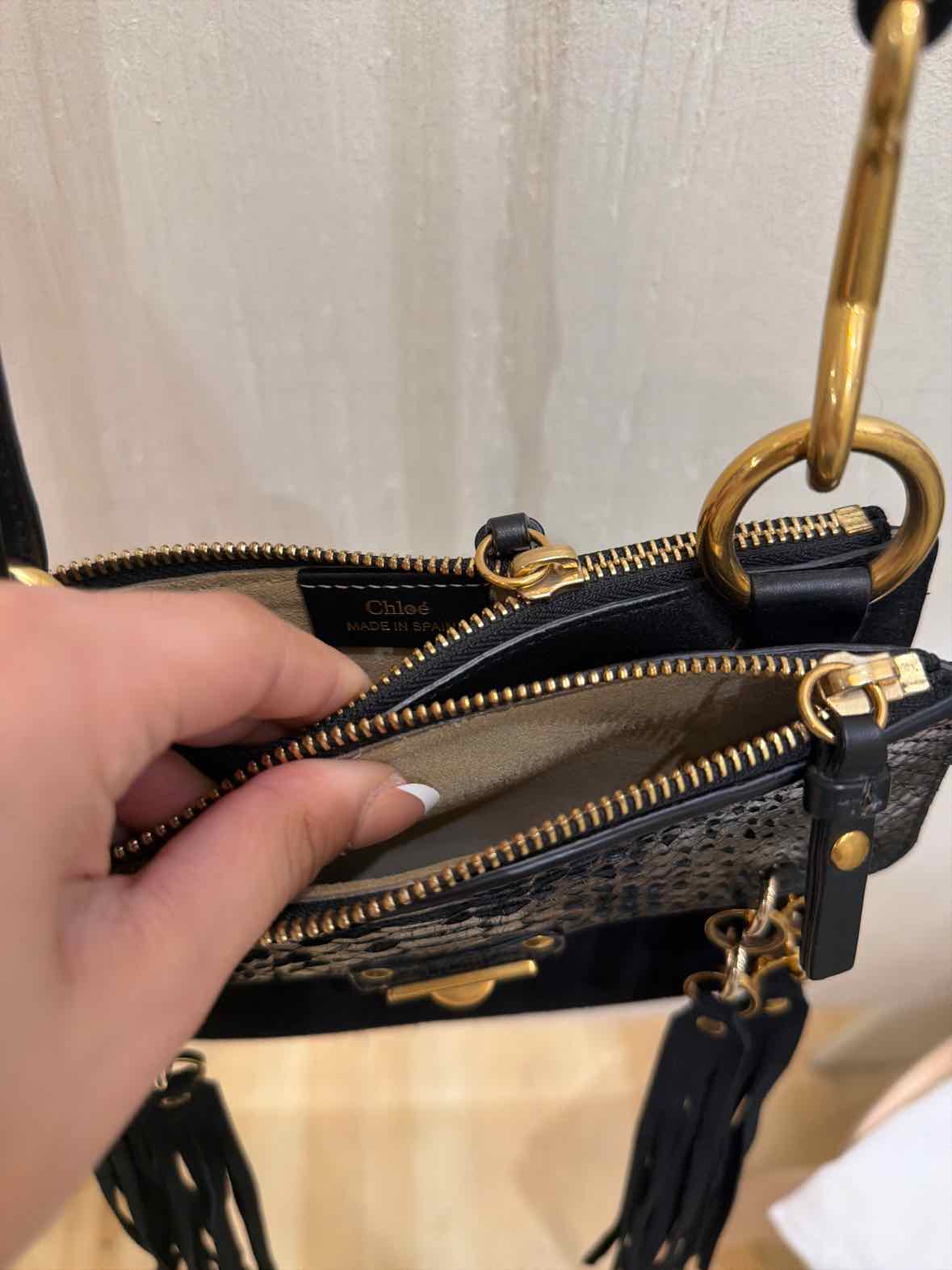 Chloe Jane Black Handbag