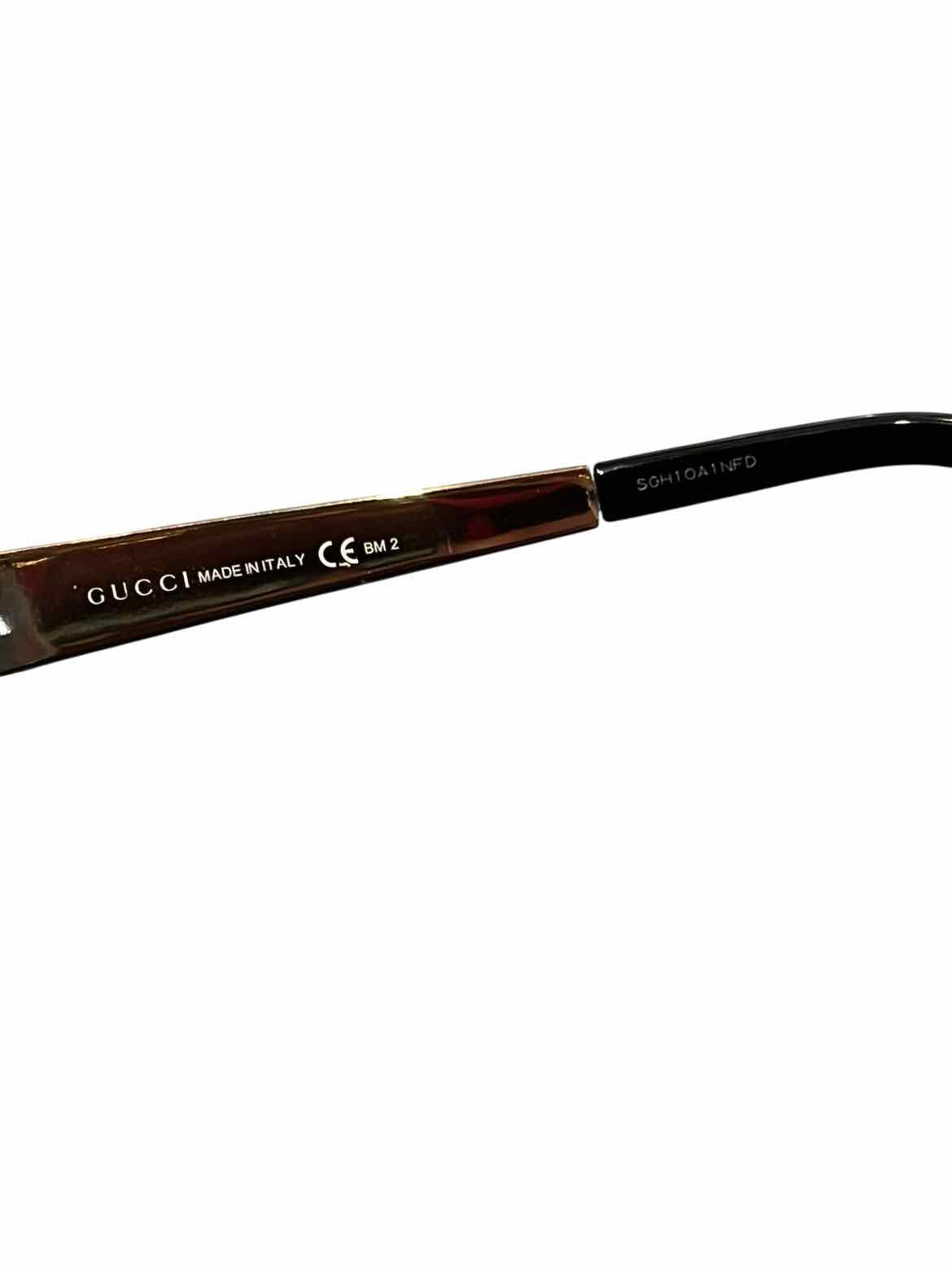 Gucci Brown and Gold Sunglasses