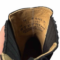 Stetson black and brown Size 9.5 Boots