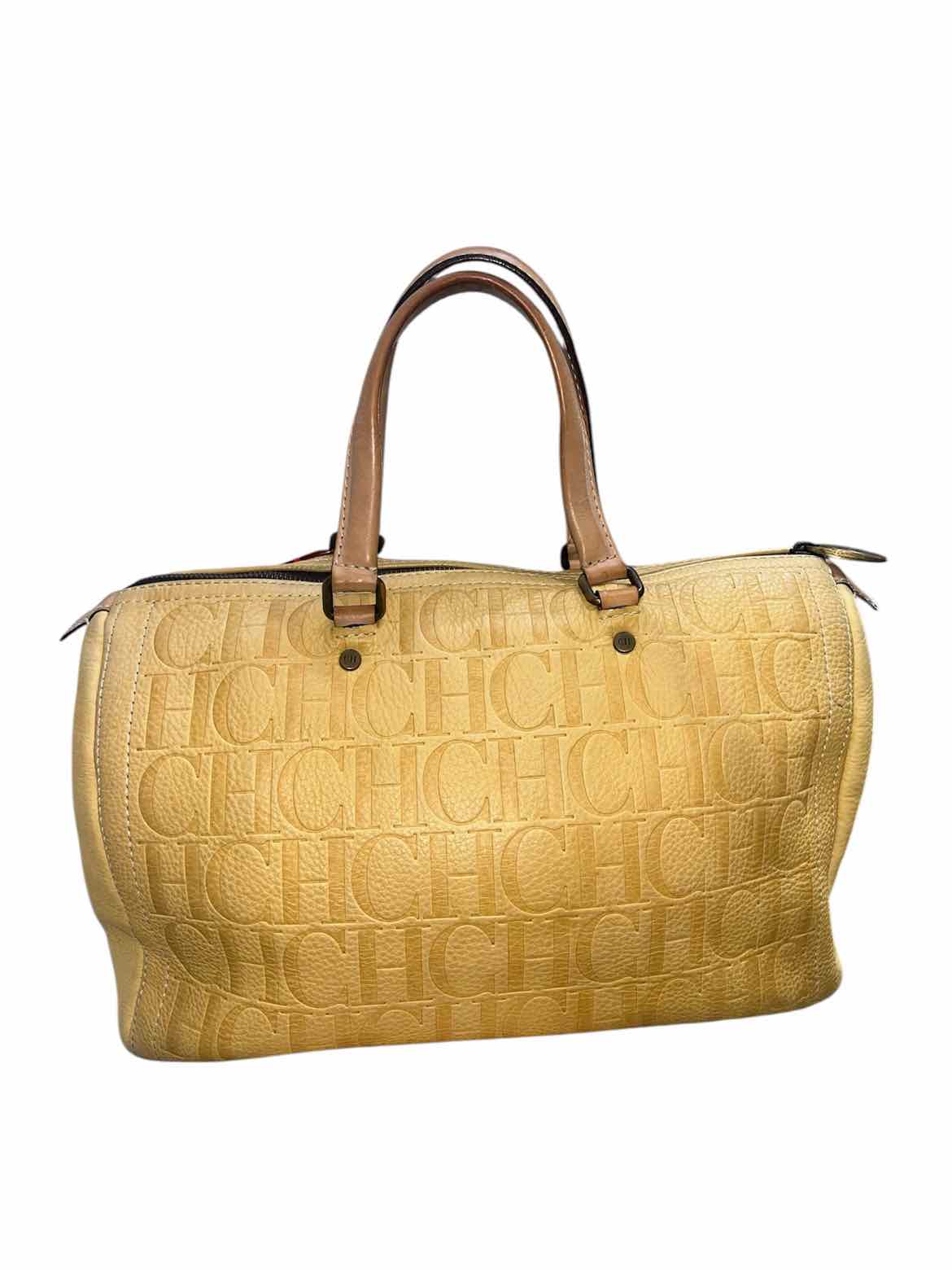 Carolina Herrera Andy 7 Yellow Handbag