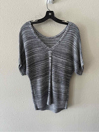LOFT Black and white Size S Shirt